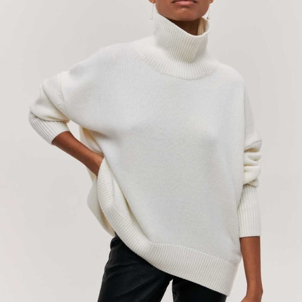 Willow | Comfortable Loose-Fit Turtleneck Sweater