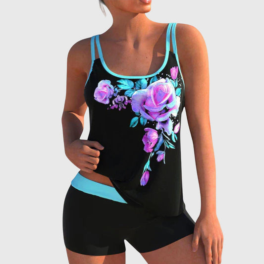 Katie | Women’s Active Fit Flower Print Set