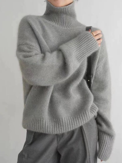 Anna | Stylish Oversized Turtleneck Sweater