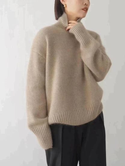Anna | Stylish Oversized Turtleneck Sweater