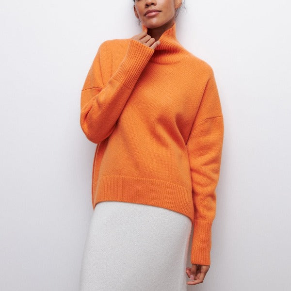 Willow | Comfortable Loose-Fit Turtleneck Sweater