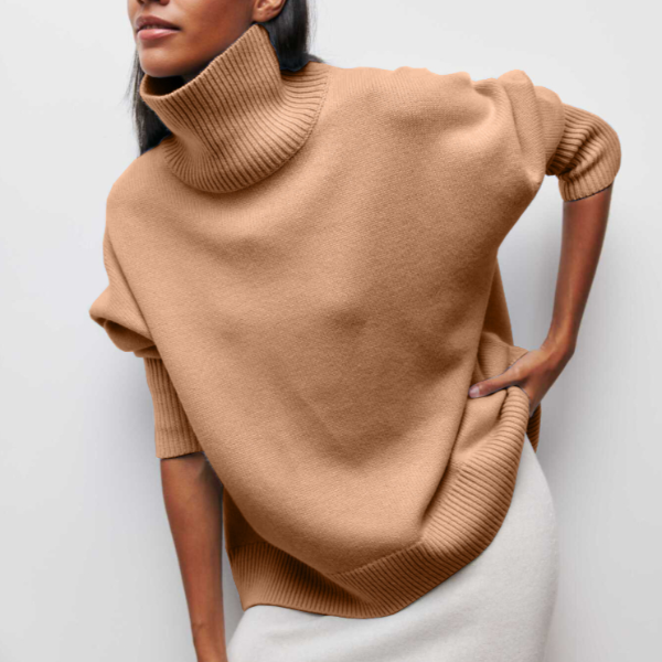 Willow | Comfortable Loose-Fit Turtleneck Sweater