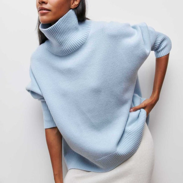 Willow | Comfortable Loose-Fit Turtleneck Sweater