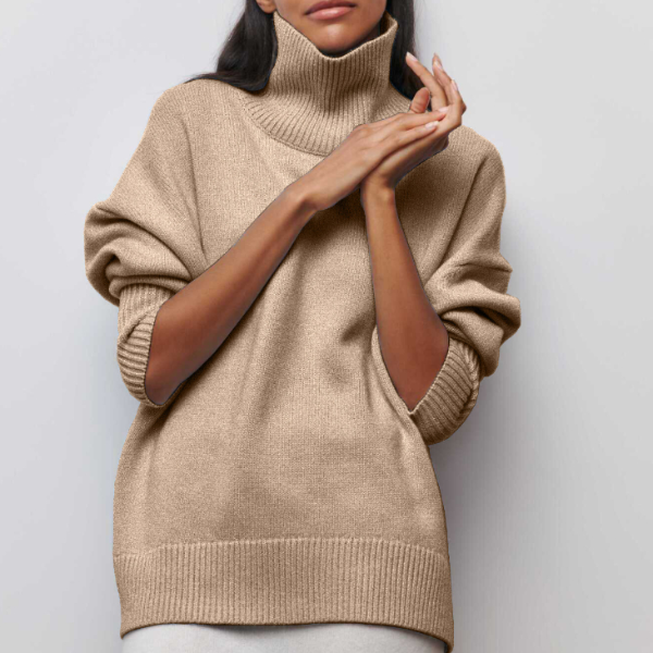 Willow | Comfortable Loose-Fit Turtleneck Sweater