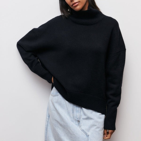 Willow | Comfortable Loose-Fit Turtleneck Sweater