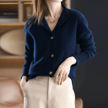 Louis | Elegant Button Cardigan for Women